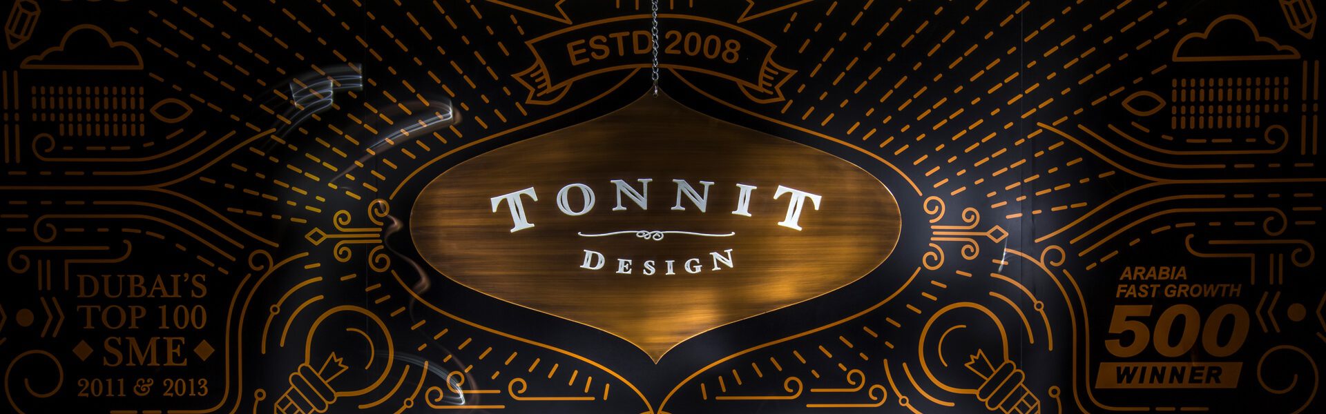 Tonnit Design banner Logo